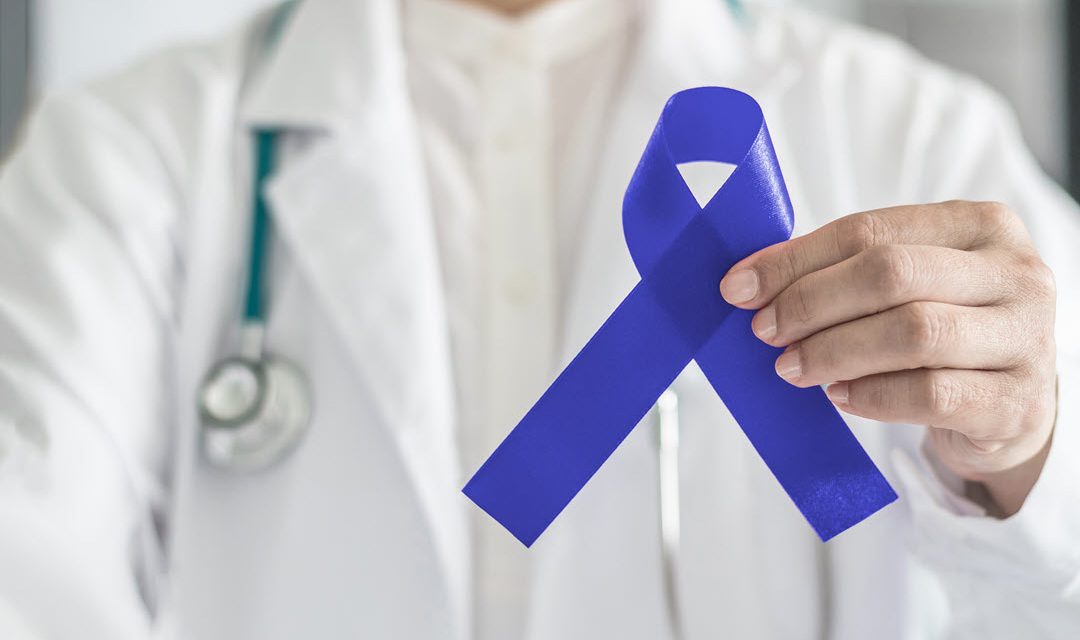 Colorectal cancer ribbon